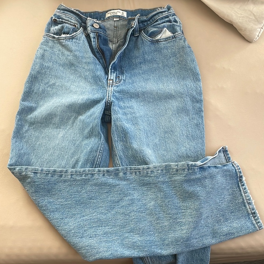 Abercrombie and Fitch curve love jeans